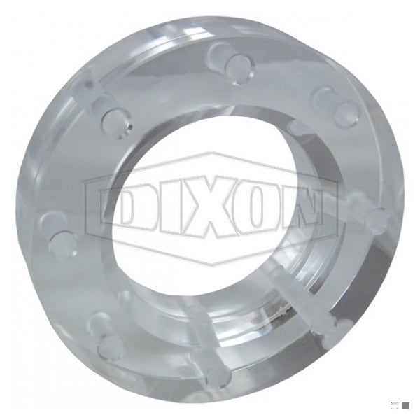 1 Side Beveled Flanged Sight Flow Indicator, 1-3/4 in dia Sight, 3 in TTMA Connection, 150 psi Worki